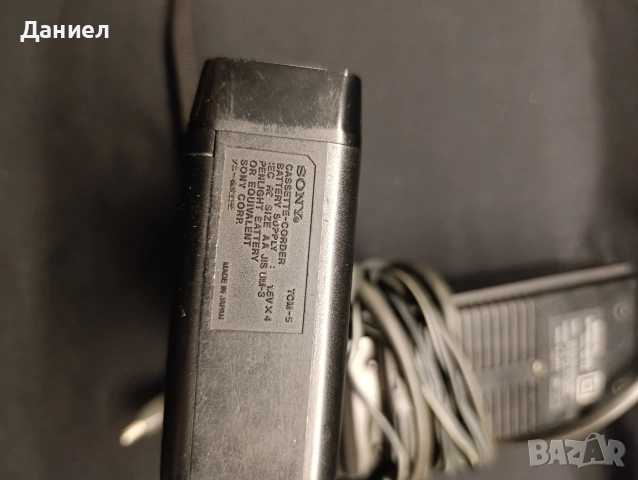 Ретро диктофон Sony, снимка 8 - Антикварни и старинни предмети - 53932383