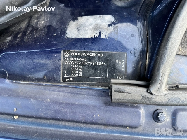 Passat B5 1.9tdi 116кс ATJ, снимка 17 - Автомобили и джипове - 52022638