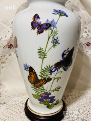 порцеланова ваза, снимка 6 - Вази - 53629770