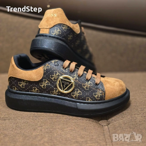 Нови дамски маратонки – еко кожа и велур, снимка 5 - Маратонки - 53890154