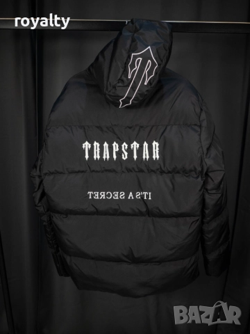TRAPSTAR Черно Мъжко Яке, снимка 5 - Якета - 52249072