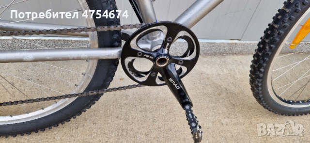 Алуминиев велосипед Hagan колело 26", снимка 3 - Части за велосипеди - 53742258