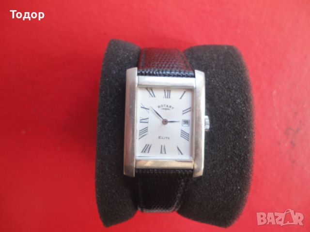 Невероятен дамски сребърен часовник Rotary Elite, снимка 1 - Дамски - 46321330