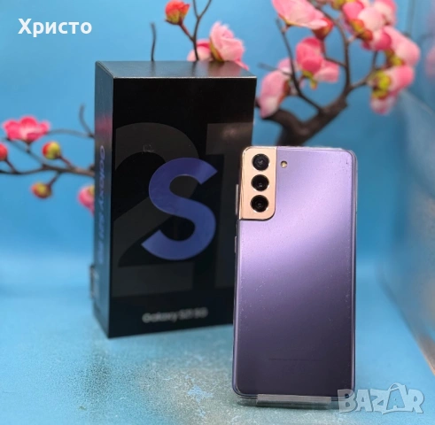 Samsung Galaxy S21, 256 GB, 8GB RAM, Dual SIM, 5G, Phantom Violet , снимка 5 - Samsung - 54102217