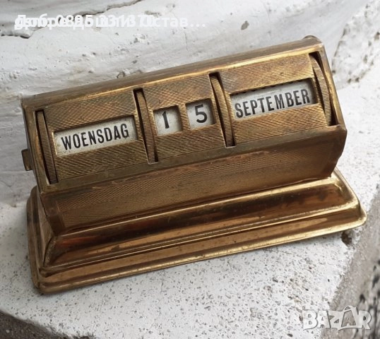 Календари различни: стар руски календар с термометър, Москва, Вечен календар, метал, вносен стар, снимка 7 - Други ценни предмети - 28955563