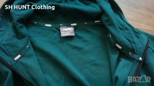 PUMA Full-Zip Hoodie Men Sweatshirt Размер XL мъжки суичър 3-59, снимка 11 - Суичъри - 52217171