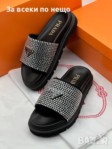 Prada Дамски Чехли Прада - Налични Различни Цветове Код E280, снимка 2 - Чехли - 50415515