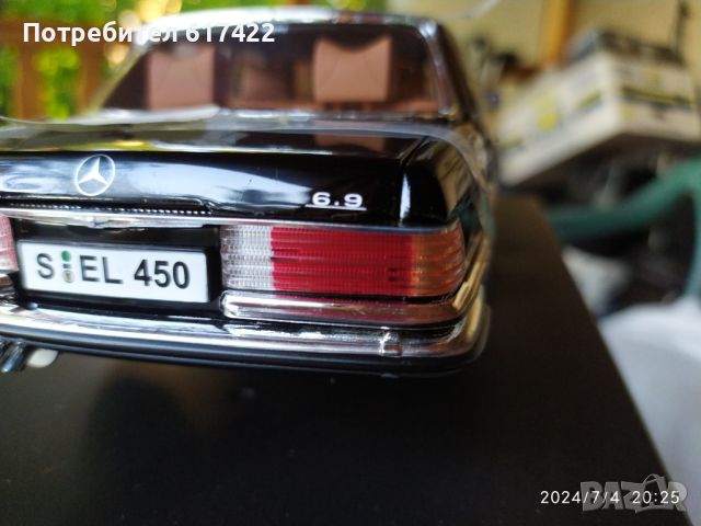 1:18 MERCEDES-BENZ 450 SEL W116- Revell, снимка 7 - Колекции - 46498300