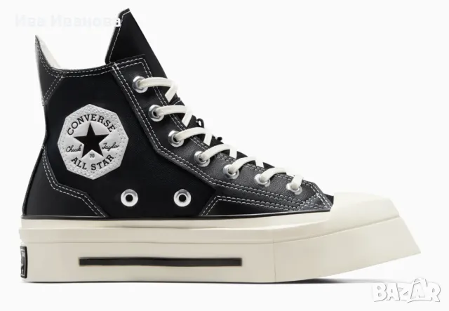 CONVERSE Спортни обувки черни 70 De Luxe Squared, снимка 1