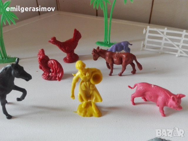Пластмасови домашни и диви животни и лот динозаври., снимка 9 - Колекции - 35899747