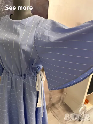 UNLABEL ефирна рокля XS/S, снимка 4 - Рокли - 49750575