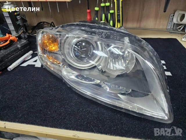 Биксенон фарове за Audi A4 B7 bixenon farovr Ауди а4 б7, снимка 2 - Части - 53213456