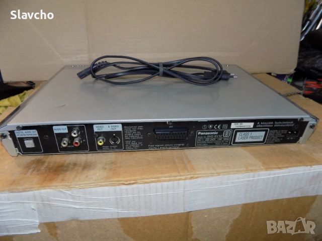 Двд видео плеър - DVD/CD player - Panasonic DVD-XV10 DVD Player, снимка 9 - Плейъри, домашно кино, прожектори - 46514556