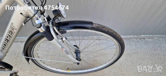 Алуминиев велосипед GUDEREIT дамско колело 28", снимка 8 - Велосипеди - 53796798