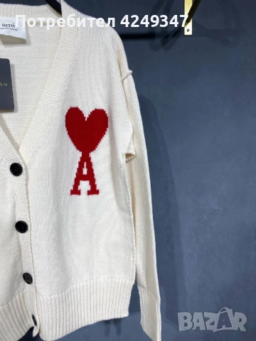 Жилетка Ami, снимка 2 - Жилетки - 53846126