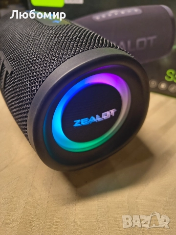 ZEALOT Bluetooth високоговорител 40W преносим с BassUp технология, водоустойчив високоговорител , снимка 9 - Bluetooth тонколони - 52672988