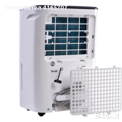 Влагоуловител Midea DF-20DEN7-WF – 20 л/24 ч, Smart Wi-Fi, за до 100 m³ (40 m²), R290, снимка 2 - Влагоабсорбатори и влагоуловители - 53090899