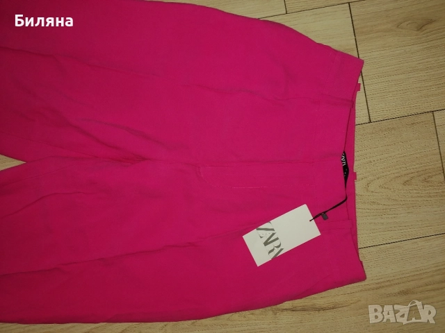 Нов цикламен панталон ZARA