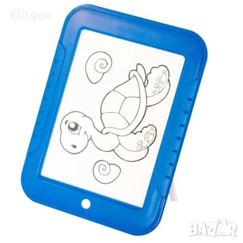 Светещ таблет за рисуване Magic Sketch Pad / 1 х Таблет/ 3 х Двустранни неонови писалки/ 1 х Гъба за, снимка 14 - Образователни игри - 52888806