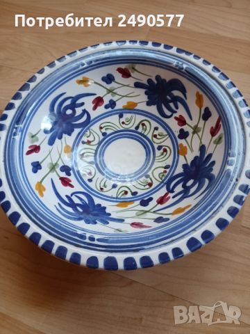 Керамична чиния, снимка 1 - Декорация за дома - 45232998
