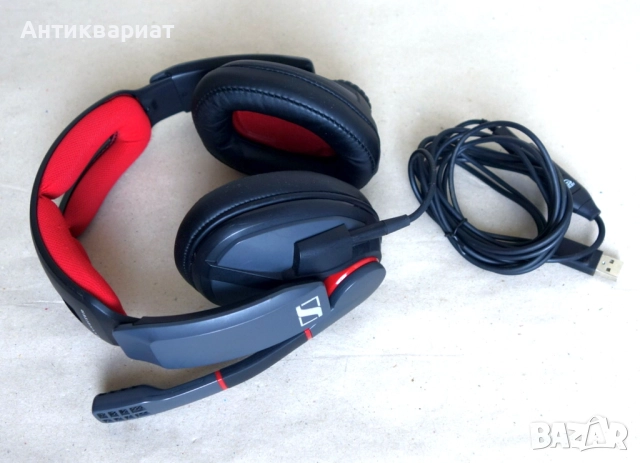Топ геймърски слушалки Sennheiser GSP 350 с Dolby Surround 7.1, снимка 2 - Слушалки за компютър - 51572004