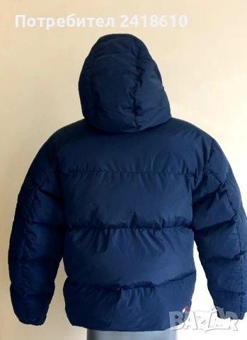 Tommy Hilfiger Alaska Mens Down Water Repellent Jacket Size S НОВО!  ОРИГИНАЛ! Мъжко Зимно пухено Як, снимка 10 - Якета - 52775616
