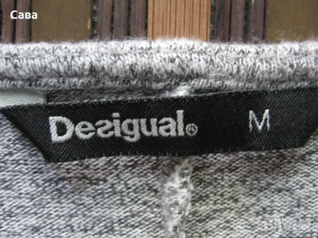 Блуза DESIGUAL  дамска,М-Л, снимка 1 - Тениски - 47097134