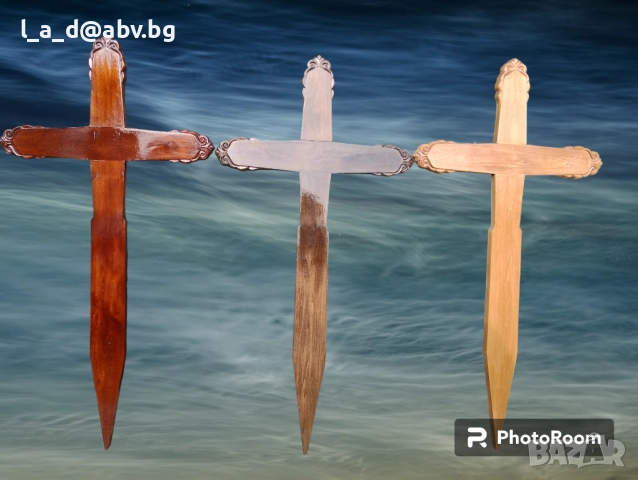 Дърворезбован кръст от липа, снимка 8 - Други - 51751796