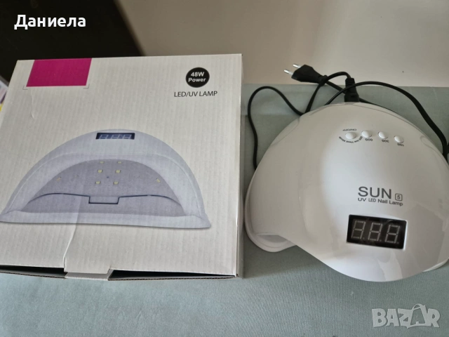 Комбинирана UV/LED лампа SUN5 за маникюр