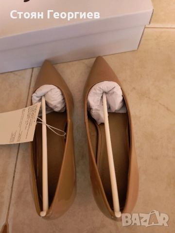 Чисто нови дамски обувки на ток 38номер 24см, снимка 2 - Дамски ежедневни обувки - 52457362