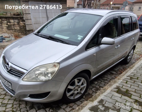 Опел Зафира 1.8 газ/бензин 6+1 места 2008 г, снимка 4 - Автомобили и джипове - 53017957