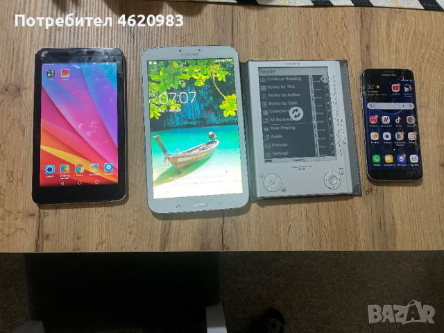 Таблет HUAWEI, Samsung , Samsung Galaxy S7 edge Електронна книга Sony