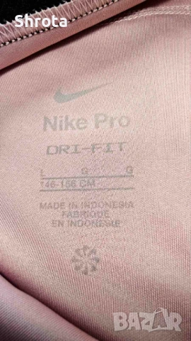 Nike Pro Girls Pink Shorts Size L 10-15 години оригинални, снимка 11 - Спортни дрехи, екипи - 52627918