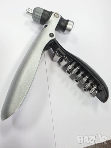 мултифункционален инструмент, чук, битове, накрайници 15 в 1, снимка 2 - Отвертки - 41556580