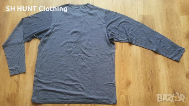 DEVOLD TUMBLE DRY 100% Merino Wool размер XXL блуза 100% Мерино вълна - 2545, снимка 2 - Блузи - 54216257