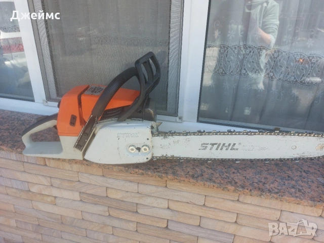 Резачка STIHL 034AV super electronic quickstop , снимка 11 - Градинска техника - 54105141