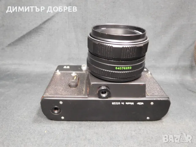 СТАР РЕТРО SLR ФОТОАПАРАТ ЗЕНИТ ZENIT 11 С ОБЕКТИВ HELIOS 44M-4, снимка 8 - Фотоапарати - 49371445