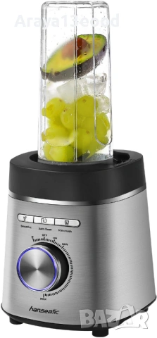 Блендер Hanseatic HBL14001175SD с три контейнера, 1400 W, 1.75 л, снимка 13 - Блендери - 53903301