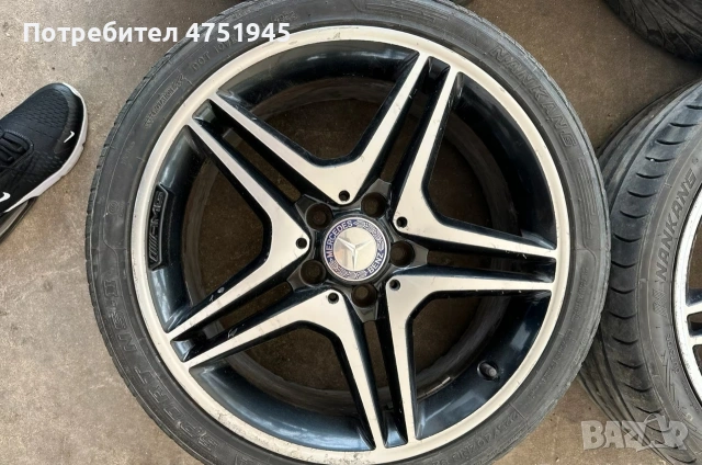 Джанти с Гуми 225 40 18 mercedes , снимка 2 - Гуми и джанти - 53937882