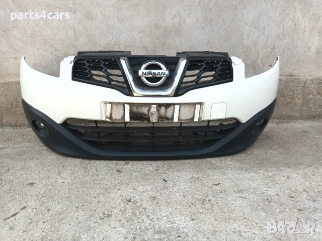 предна броня за нисан кашкай 10-14 маска решетка халогени NISSAN QASHQAI