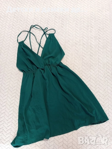 Дамска рокля размер С в зелено