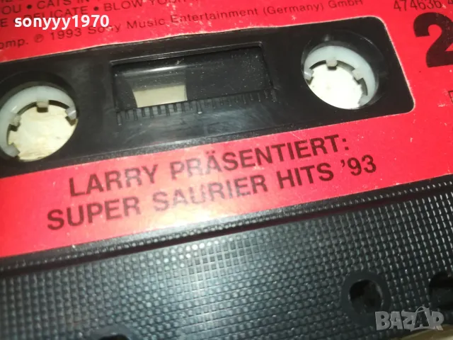 LARRY SUPER HITS 93 COLUMBIA-MADE IN HOLLAND 2909241857, снимка 12 - Аудио касети - 47397869