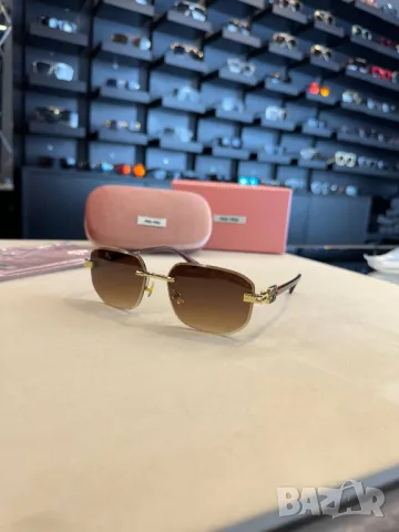 очила с калъф miu miu, снимка 5 - Слънчеви и диоптрични очила - 50405358