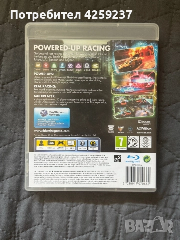 Blur PS3  playstation 3 , снимка 3 - Игри за PlayStation - 51640565