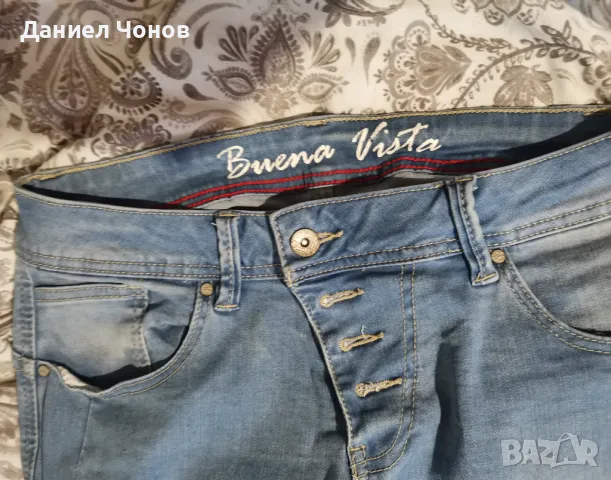 Дамски дънки от реномиран бранд Buena Vista модел Malibu, снимка 6 - Дънки - 50436022