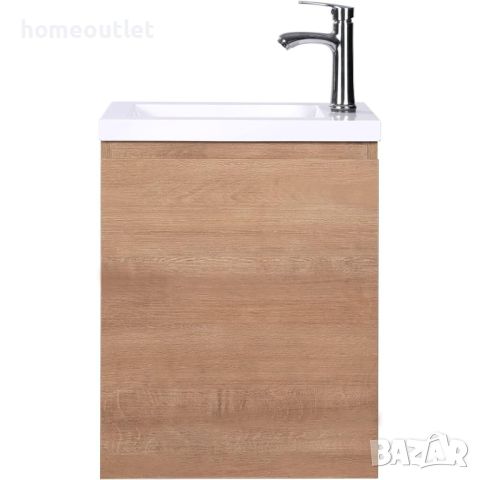 Комплект за баня, Шкаф от МДФ, Мивка от акрил, Огледало за стена BATHROOM CABINET AMZ01-B, снимка 2 - Мивки - 46511301