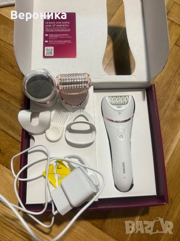 Philips Epilator Series 8000 - епилатор със 7 приставки (нов), снимка 2 - Друга електроника - 52229206