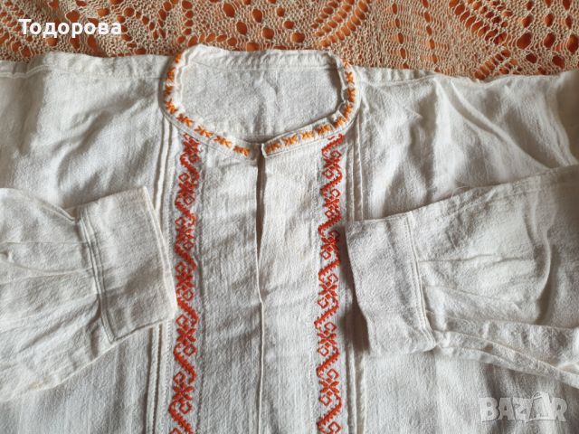 Автентична риза от народна носия, снимка 3 - Антикварни и старинни предмети - 45759497