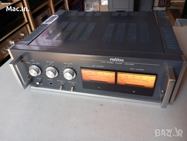 REVOX A-740 stereo power amplifier, снимка 5 - Ресийвъри, усилватели, смесителни пултове - 51049024