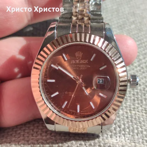 НА ЕДРО!!! Мъжки луксозни часовници Rolex Oyster Perpetual Datejust , снимка 9 - Мъжки - 47015533